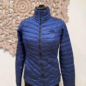 The North Face Women's Deep Blue Puffer Jacket